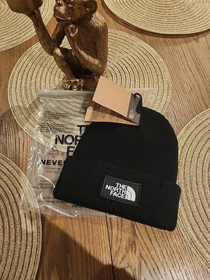 The North Face Unisex Knitted Beanie Hat - One Size Black