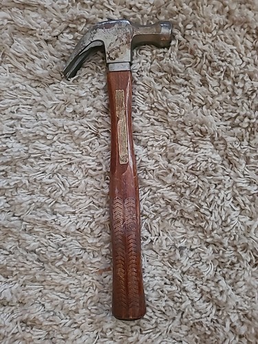 Vintage Craftsman 16 OZ 13.5" Framing Hammer Wooden Handle USA RARE 38041-16oz-M - Picture 3 of 7