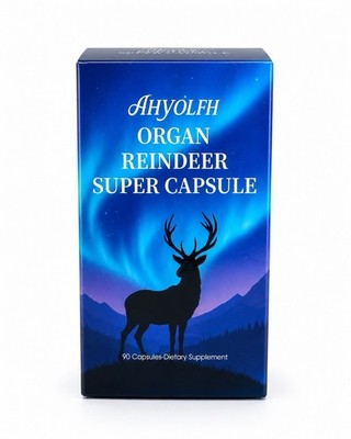 Organ Reindeer Super Capsule Arctic Organ & Herbal Complex Dietary Supplement