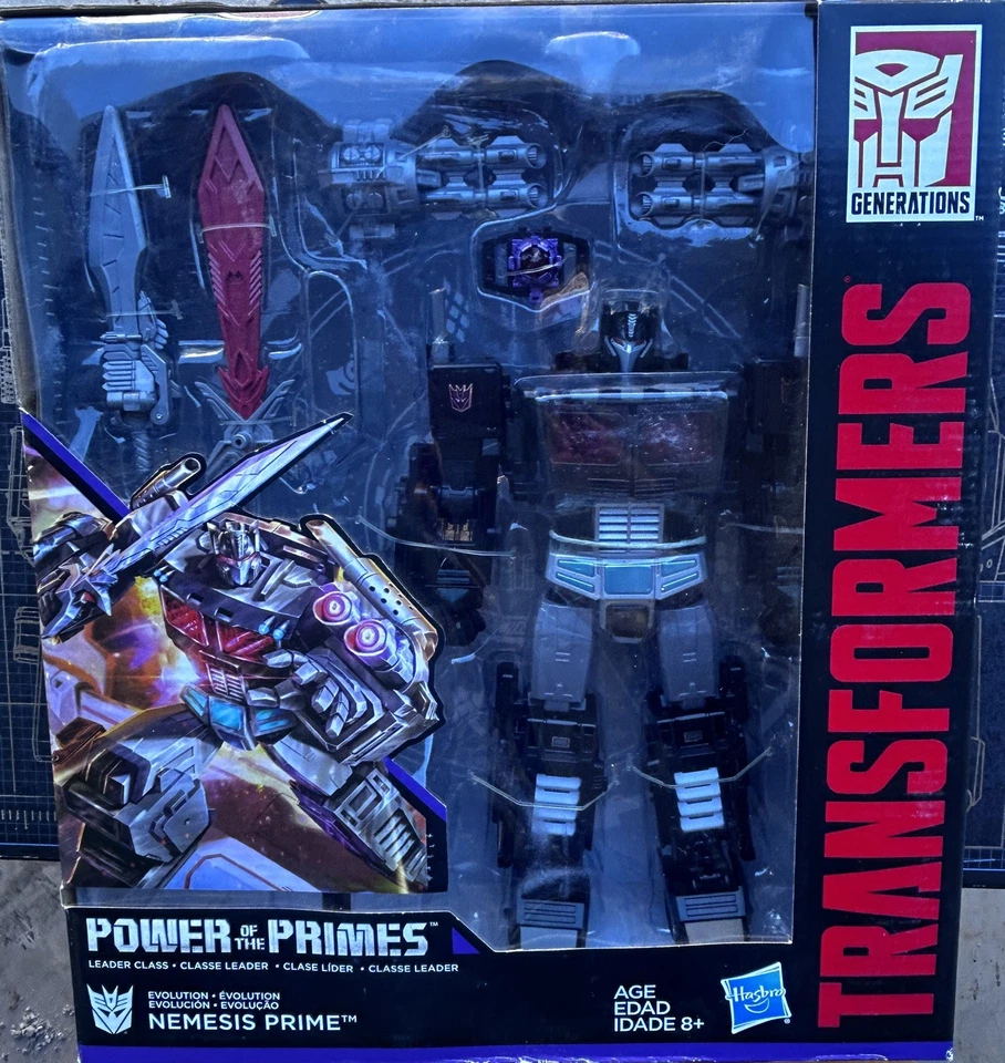 TRANSFORMERS Power Of The Primes NEMESIS PRIME Leader Class NEW MIB - Image 3 of 4