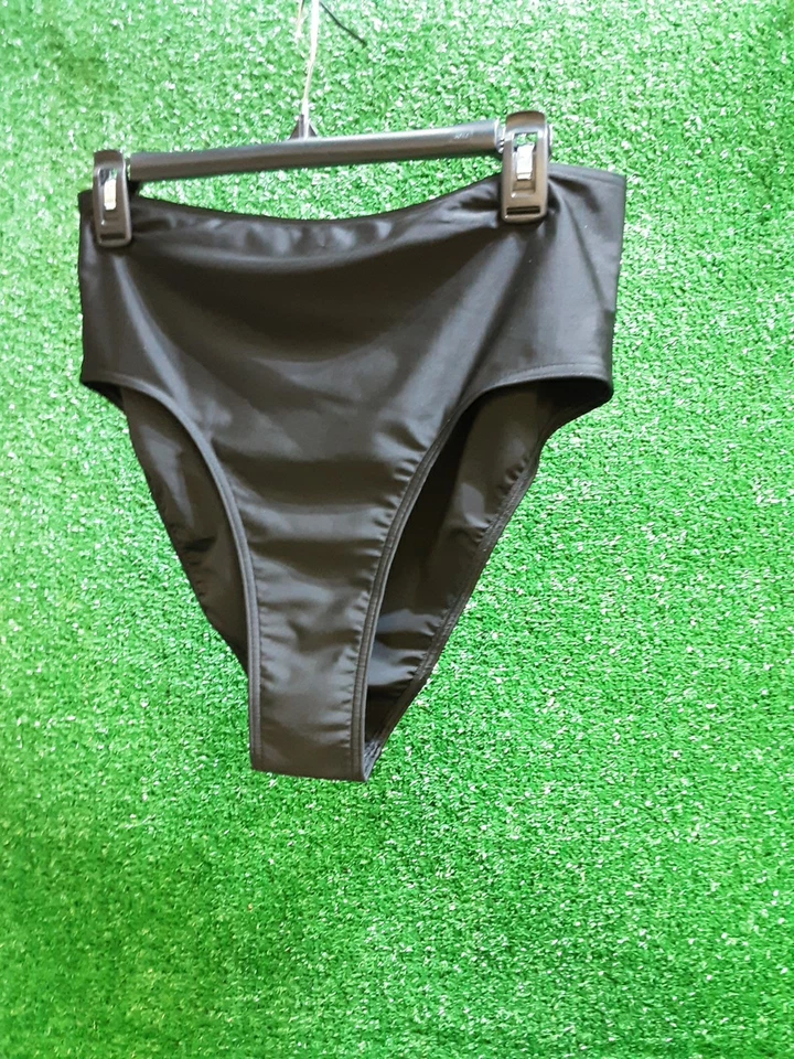 adidas High-Waist Bikini Bottom Swimwear Black XL Foto 2 de 4