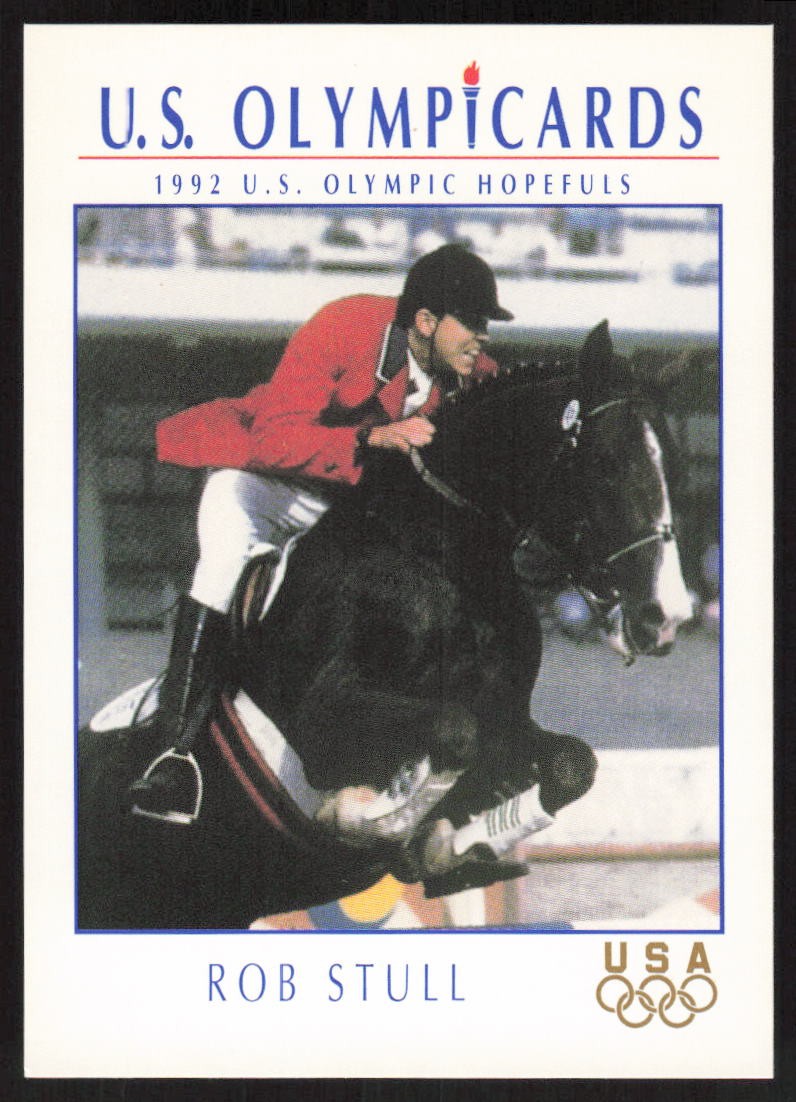 1992 Impel Olympicards 1992 U.S. Olympic Hopefuls Rob Stull #55