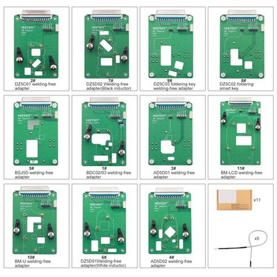 11x KEYDIY Clamp Adapter Boards Work for KD-X4 KD MAX Support Permanent Free Use