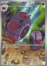 Whirlipede Holofoil SV: Black Bolt - 133/086 Pokemon Card NM on eBay