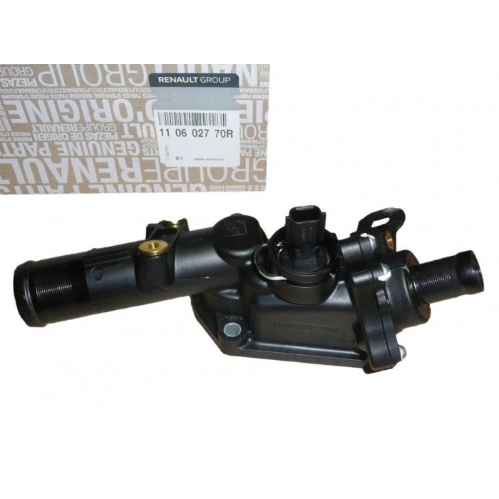 Boitier thermostat d'eau de remplacement pour moteur essence et diesel Clio