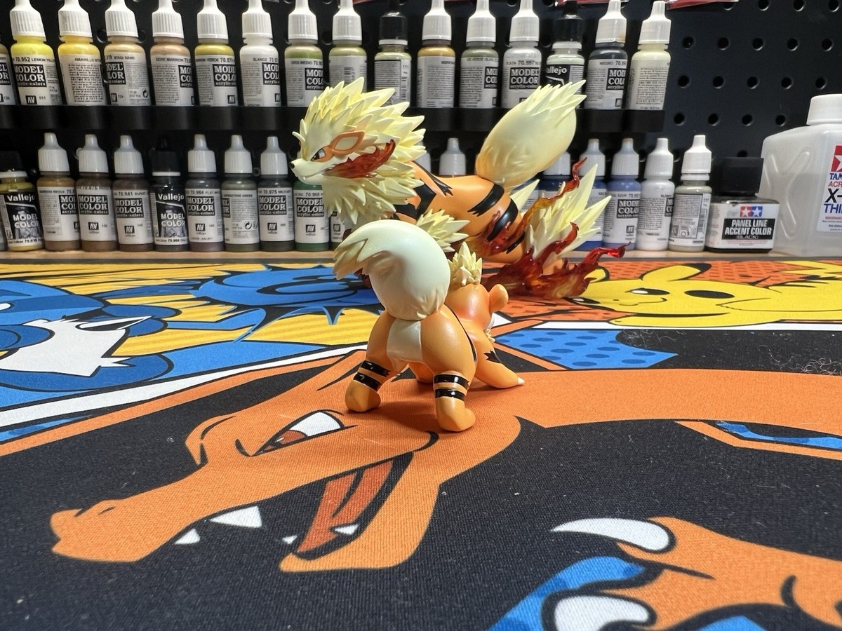 Pokemon Scale World 1/20 Arcanine Evolution Line *Replica* ZXZ