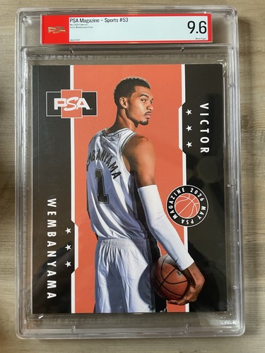 Victor Wembanyama - PSA Magazine Sports May 2026 Collectors #53 Graded PSA 9.6