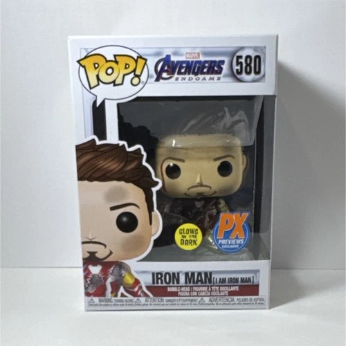 Funko Pop: Marvel Iron Man 580 (Avengers Endgame PX Previews Glow Exclusive)