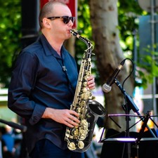 Saxophone Alto Eb Black Lacquer Sax Full Kit With Mouthpiece,Straps, Reeds