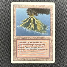 Magic: The Gathering Volcanic Island Revised Edition Rare - Dual land English