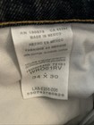 NWOT Wrangler Men's 34 X 30 Relaxed Fit Jeans Dark Blue 100% Cotton — photo 7