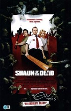 Edgar Wright Signed Autographed Shaun Of The Dead 11x17 Photo BAS COA