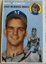 1954 Topps #181 Mel Roach EX (Will Combine Shipping)