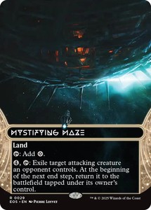 Mystifying Maze (0029) (Borderless) Edge of Eternities: Stellar Sights