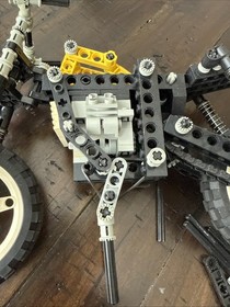 Vintage Lego Technic - 8838 - Motorrad Moto-Cross / Shock Cycle - Parts