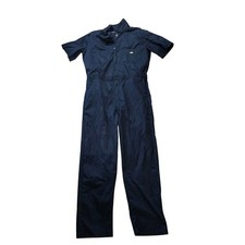 Dickies Flex Mens Short Sleeve Coveralls Navy Blue Work Jumpsuit L Reg 33274DN