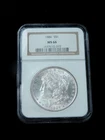 1886 $1 Morgan Silver Dollar - NGC MS66 Brown Label