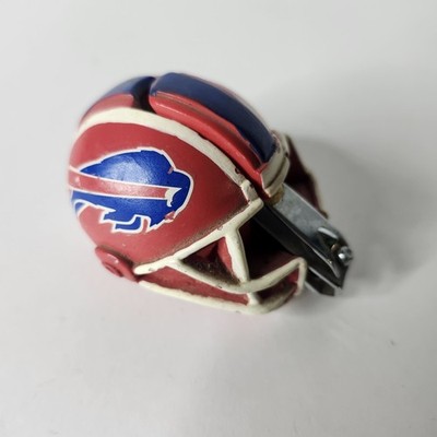 Vintage Buffalo Bills Red Mini Helmet Nail Trimmer Clipper 1998 Go BILLS!!!