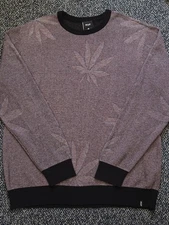 Huf Marijuana Sweater Size XL Clean Skate Skateboard 