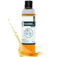 Flaxseed Oil - 100 Pure Flax Seed Oil - 0 Additives - 0 Fillers - Cold Pressed