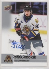 2019-20 Upper Deck CHL Star Rookie SP Auto Vasily Ponomarev #377 Auto v5t