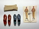 Vintage Ken Doll - Army - Air Force - Shoes Army Hat And Poster