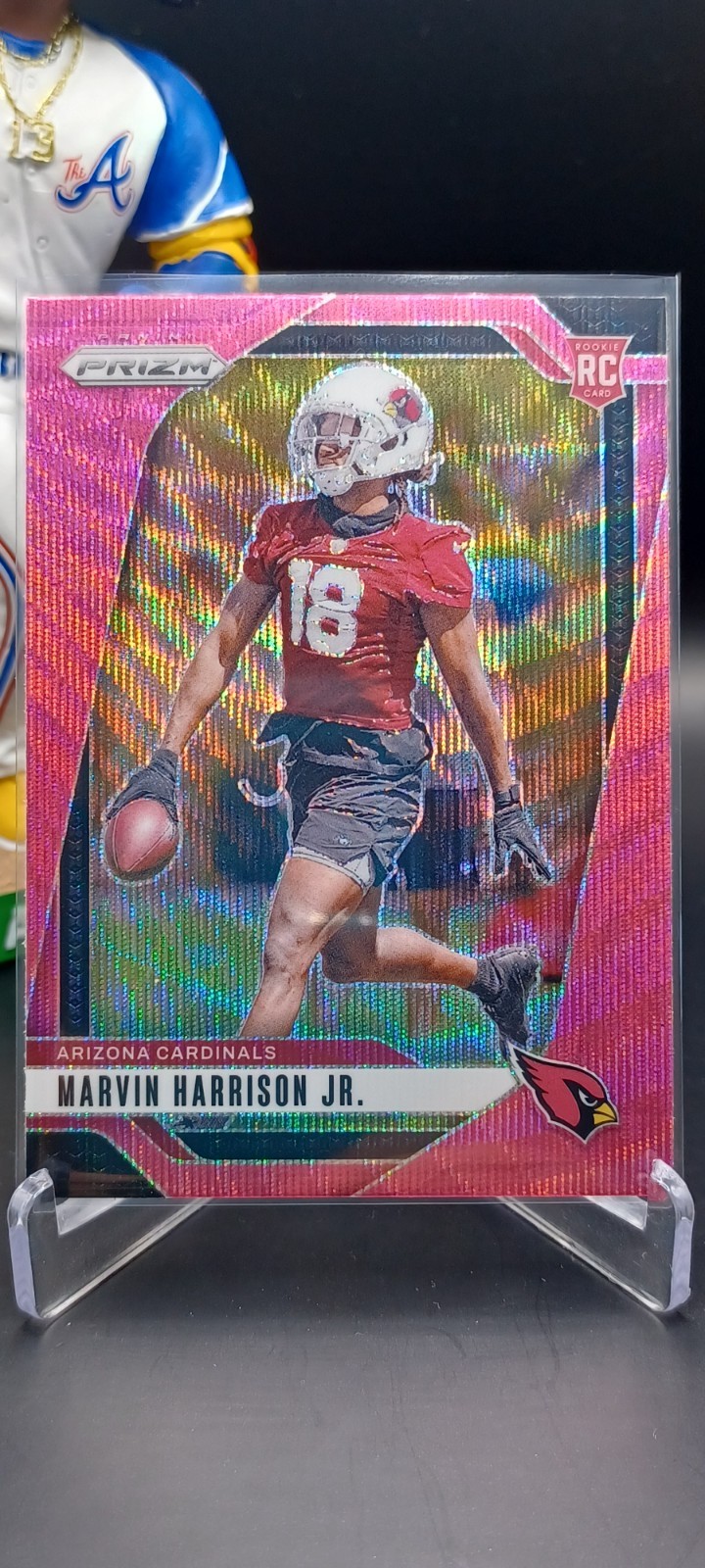 🔥Marvin Harrison Jr. (RC)🔥Pink Wave Prizm🔥2024 Panini Prizm - Rookies #375