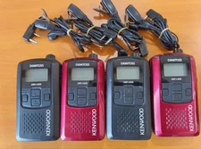 Kenwood UBZ-LS20 4-Pack Two-Way Radios with Earphones Set