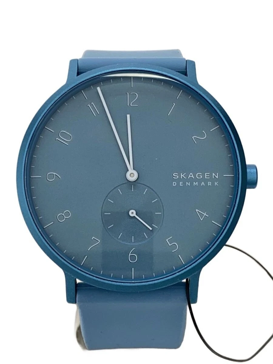 Bracelet En Silicone Bleu SKAGEN Original Pour Montre Hagen - Réf. SKW6628 - Largeur 20mm