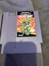NES Nintendo TMNT Teenage Mutant Ninja Turtles 2 Game Lot Tested I II Arcade