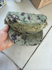 NWT NWU Type III Navy Seal AOR2 Digital Woodland UTILITY 8 Point CAP Hat 8 3/8