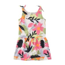 Tea Collection NWT Tie Shoulder Drop Hem Dress. Size 6