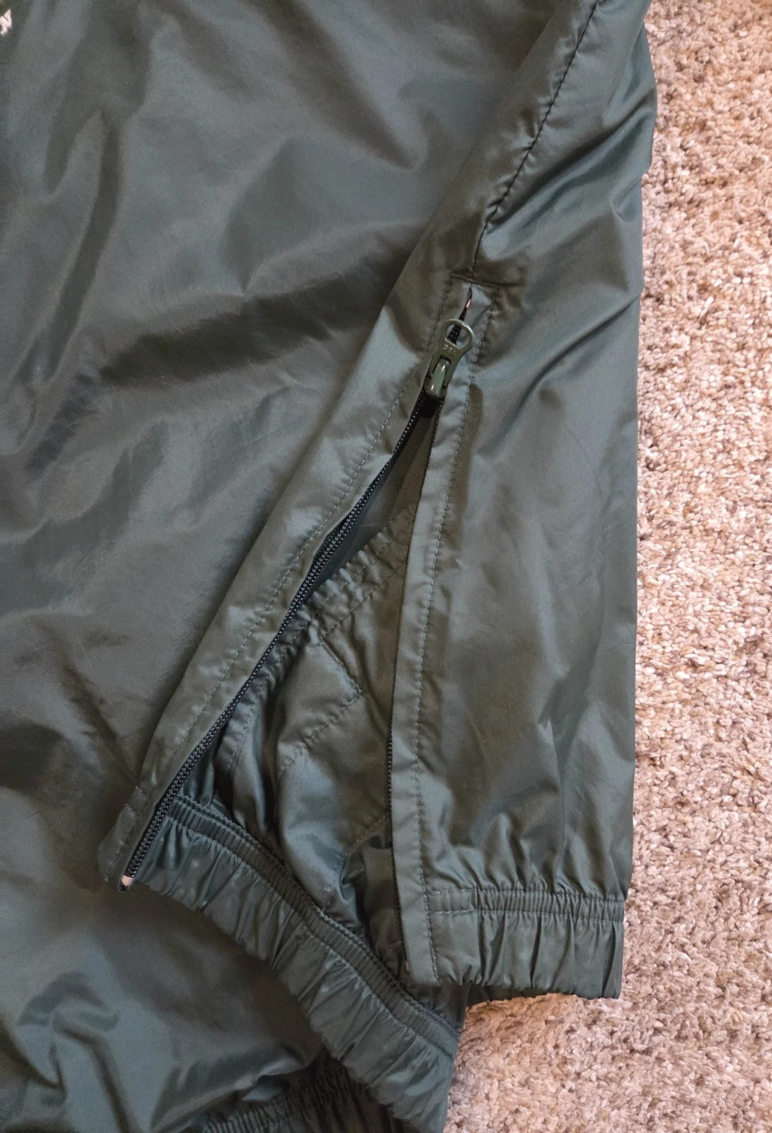 Vintage Reebok Green Bay Packers Pullover Windbreaker Jacket- Size Medium image 5