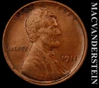 1911-P Lincoln Wheat Cent — photo from another recent sale