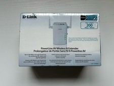 D-Link DHP-W306AV Powerline Ethernet Extender Audio Video Wireless New