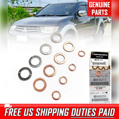 #ad #ad Injector Fuel Washer Kit For Mitsubishi Triton Pajero Montero 4D56 84 04 $32.03