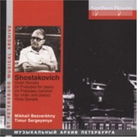 Bezverkhny / Sergeye - Shostakovich Vilolin Sonata Viola Sonata 24 - Cd - G3Z