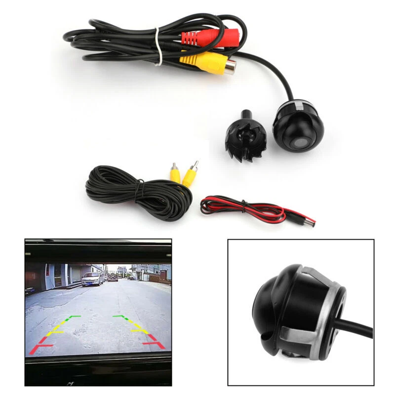 360°  Reverse Backup CDD Waterproof Car Rear View Parking Camera  View EP - Image 3 of 4