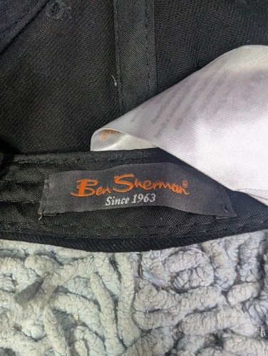Ben Sherman - Mens - Baseball Cap - Black - Adjustable Sizing Strap - BNWT - Picture 8 of 8