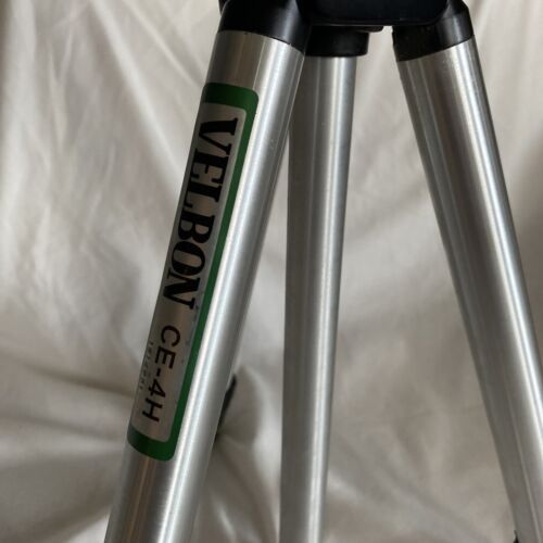 Velbon Tripod Floor or Tabletop Adjustable 15-27”Camera GoPro Panning CE-4H - Picture 2 of 7