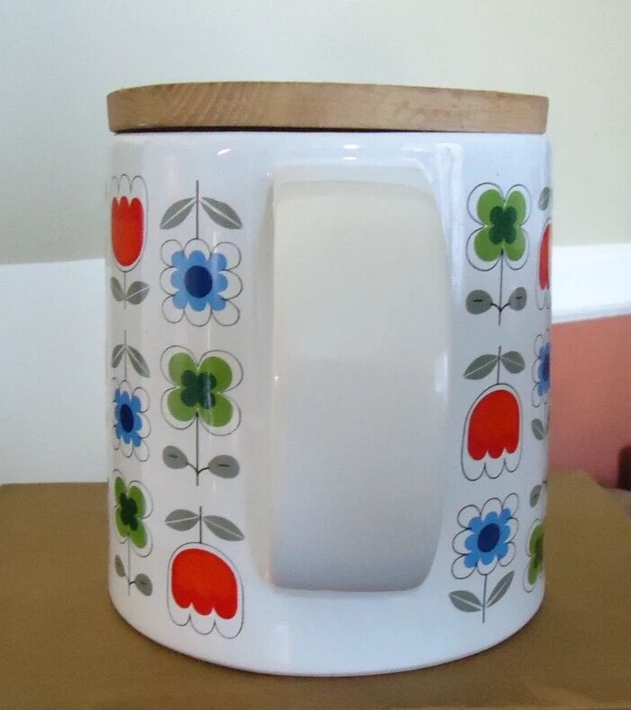 Sagaform Blossom Teapot Camilla Engdahl Sweden Scandi Retro Floral Teapot - Image 2 of 4
