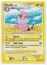 Pokemon Platinum Edition Card - Flaaffy 48/127 on eBay