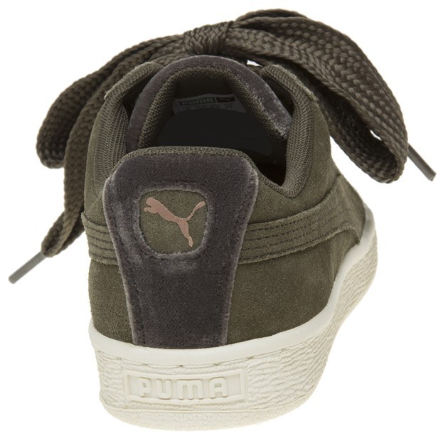New Womens Puma Puma Puma Green Khaki Suede Heart Vr Trainers Court Lace Up 5dad36 New Womens Puma Puma Puma Green Khaki Suede Heart Vr Trainers Court Lace Up 5dad36