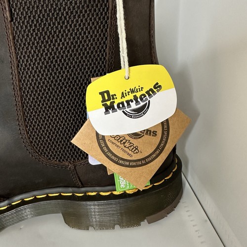 NEW Dr. Martens Work 2976 Chelsea SR Boot Unisex Brown Shoes 12 US Size - Picture 10 of 18