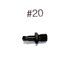 Threaded Drill Bit 1/4-28 Aircraft Tools 20 New USA Made Stubby