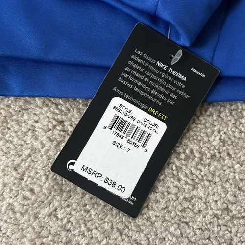 Size 7 Nike drifit hoodie sweatshirt NWT just do it youth boys or girls - Picture 3 of 6
