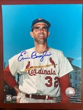 Ernie Broglio Hand Signed 10x8 Photograph w/ COA