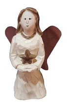 Greenbrier International Angel Figurine, Holding A Star