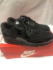 Size 12 - Nike Air Max 90 Black Metallic Silver for sale online | eBay