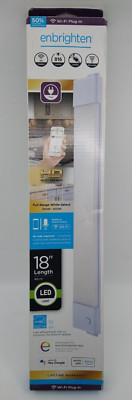 Jasco Enbrighten Wi-Fi Smart Plug-in LED Under Cabinet Light Bar Light #605